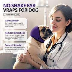 JOHNBOLIN proteccion-orejas-perro para baño y secado cómodo.