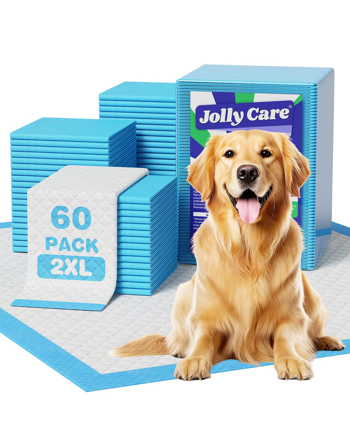 Alfombrilla Jolly Care XL 30x36 para perros; gran tamaño para entrenamiento cómodo.