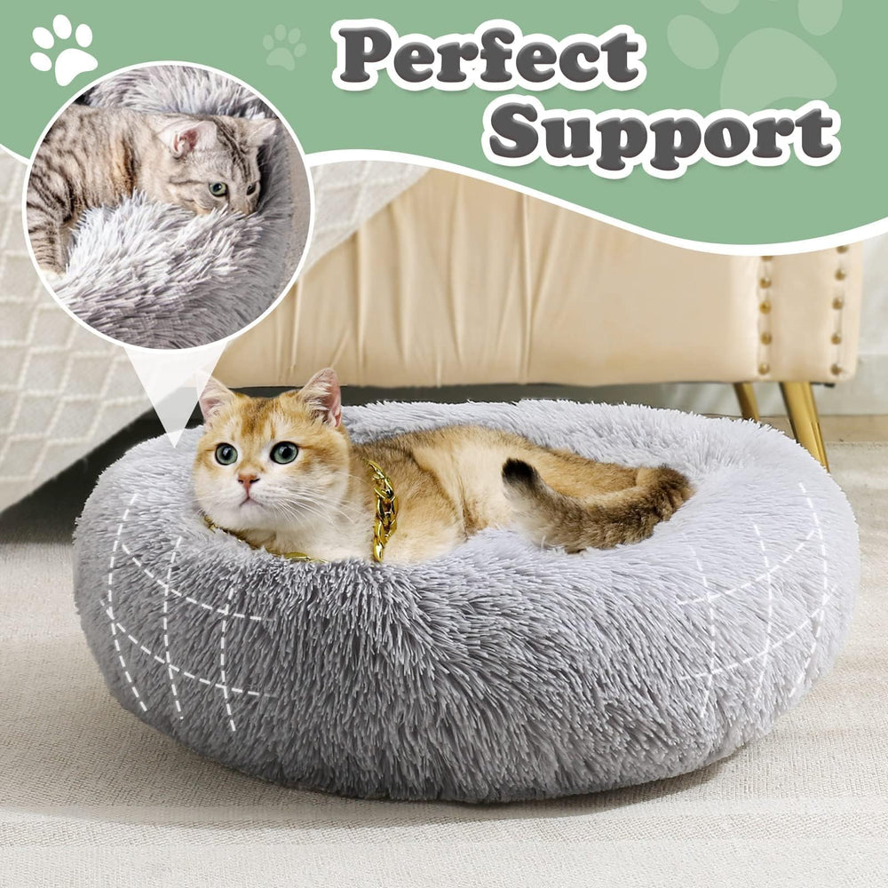 Cama JOLLYVOGUE donut con borde reposacabezas en 30 pulgadas
