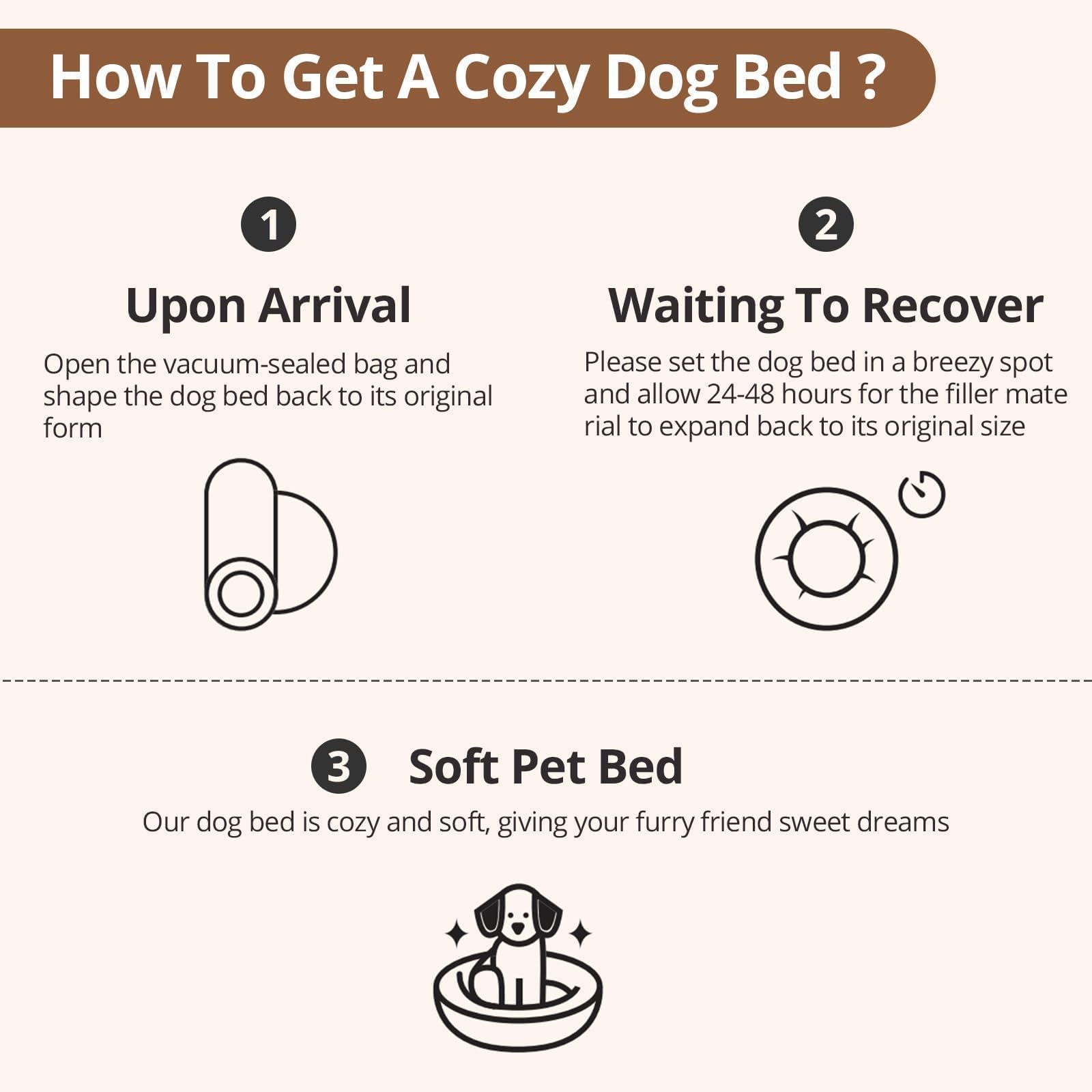 Tamaño ideal para gatitos y cachorros de hasta 15 libras