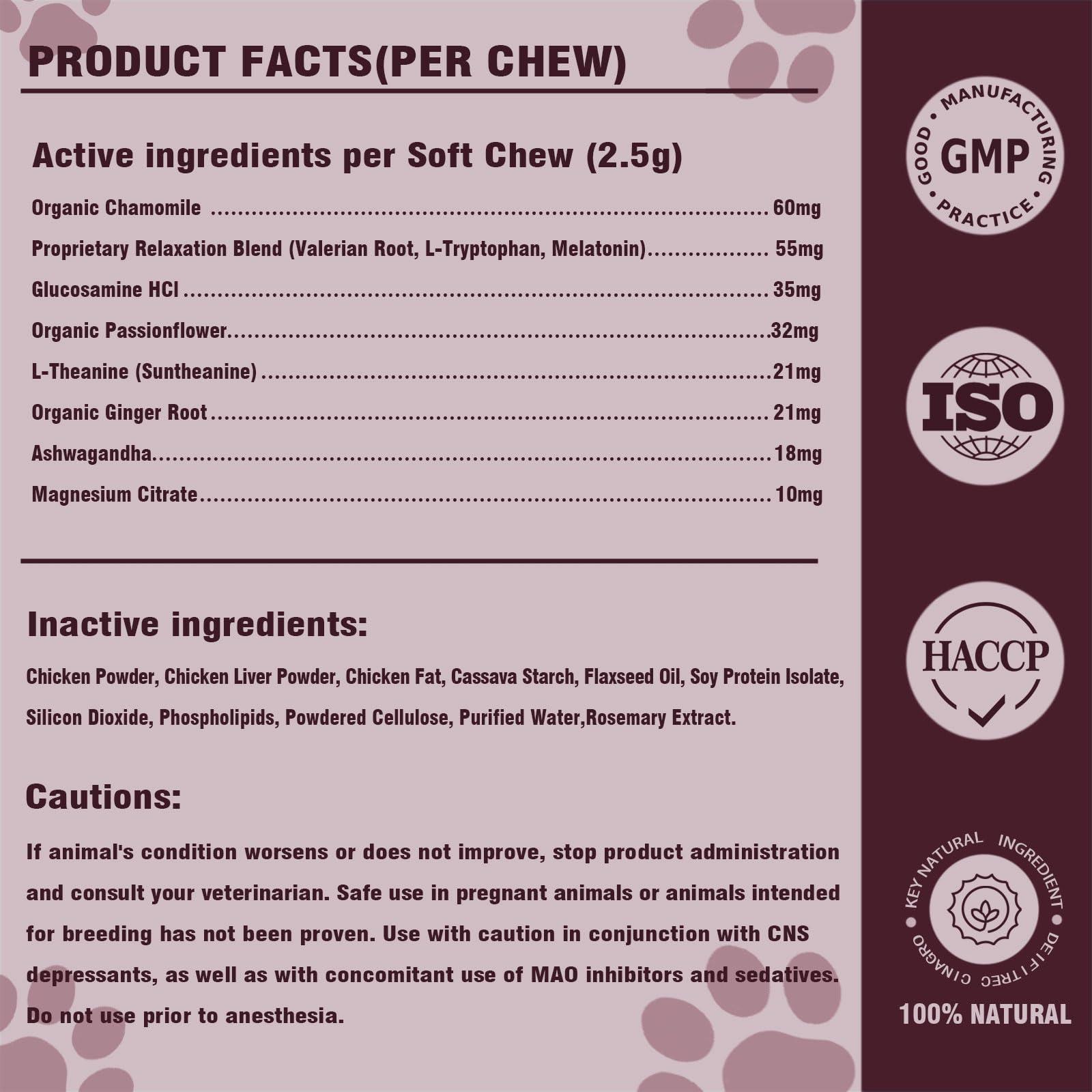 Jomielerr Calming Chews Presentacion 200 piezas