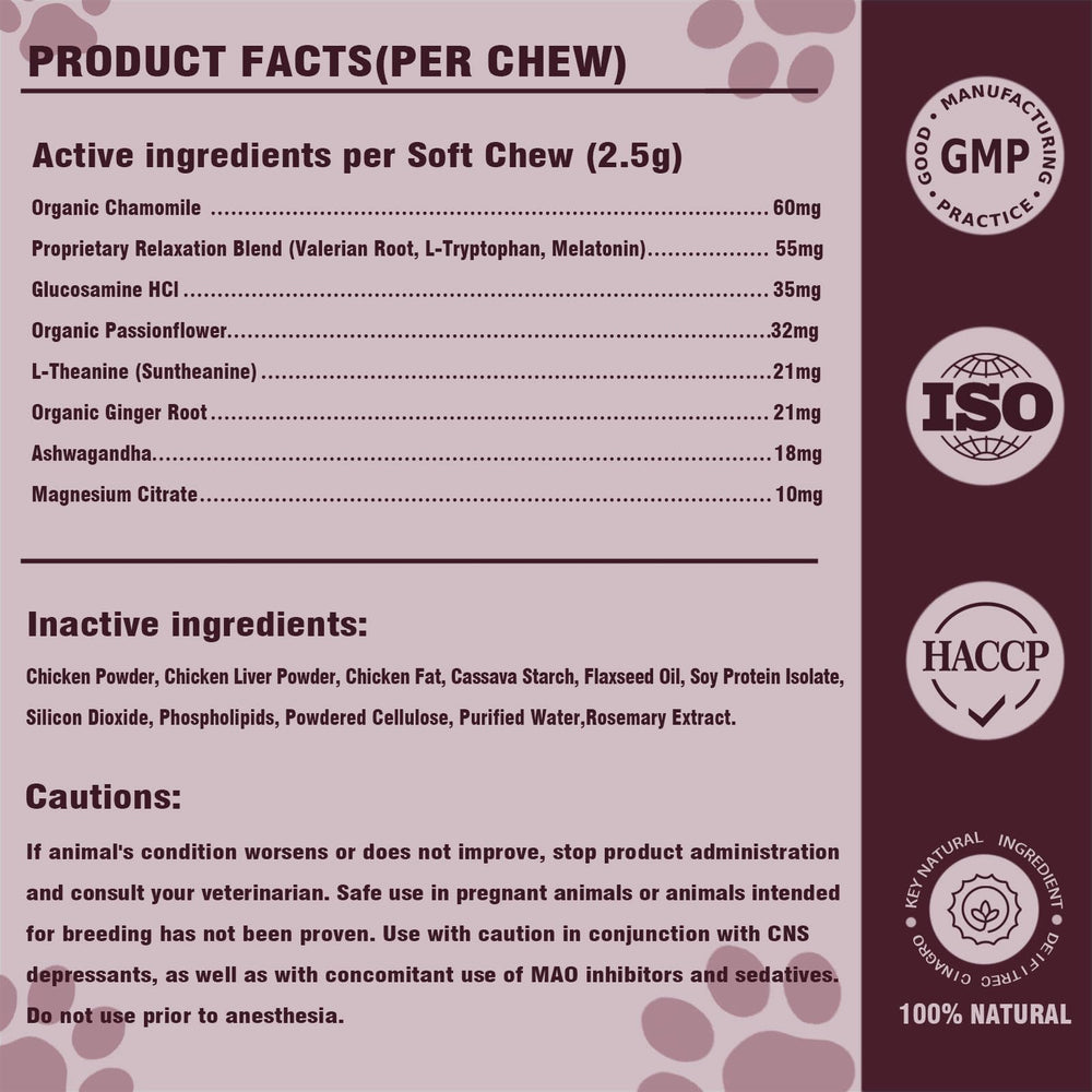 Jomielerr Calming Chews Presentacion 200 piezas