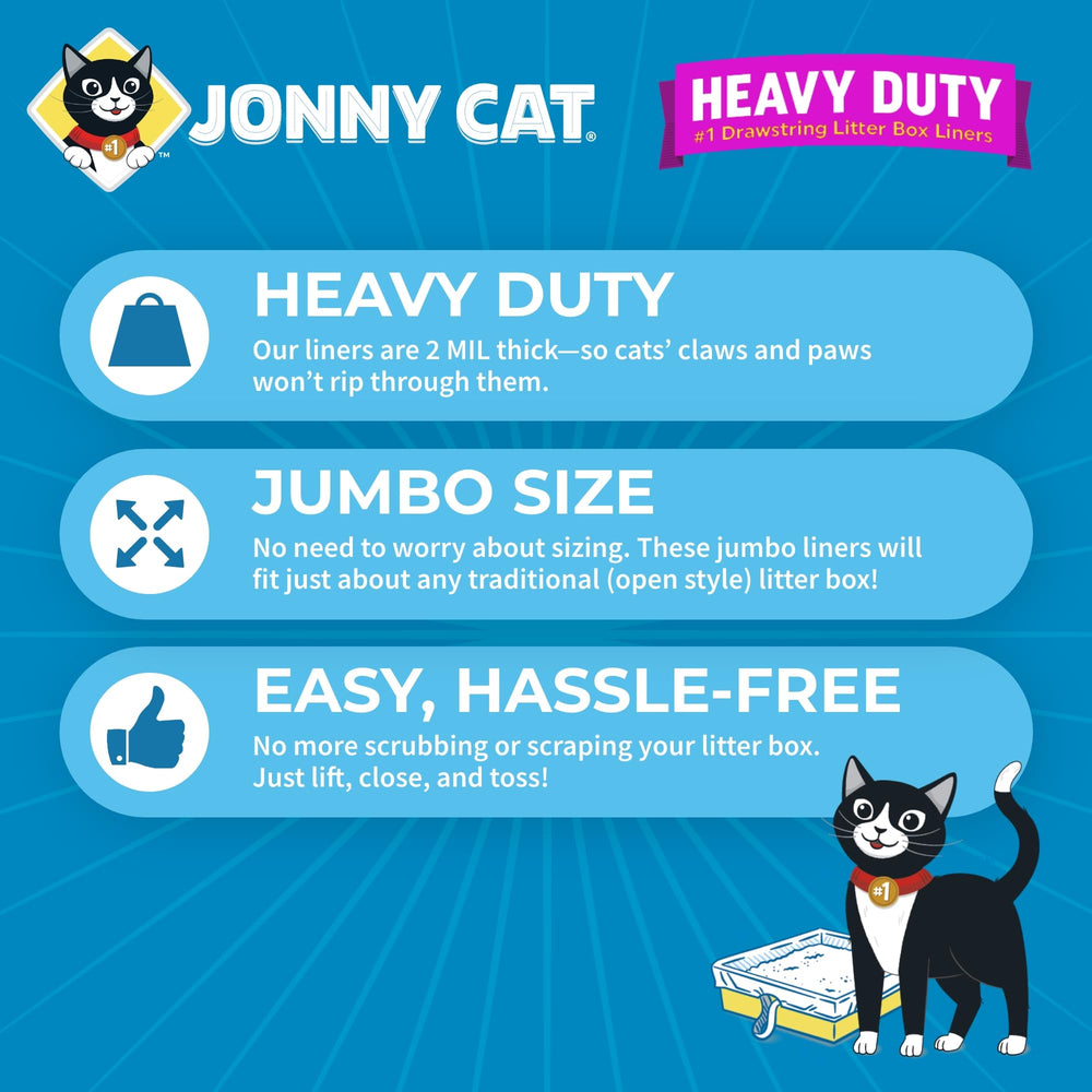Jonny Cat espesor 2mil aumenta durabilidad y evita fugas