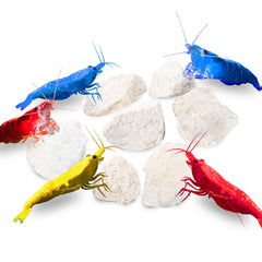Piedras calcio blancas de JOR para acuario, aportan calcio y estética natural.