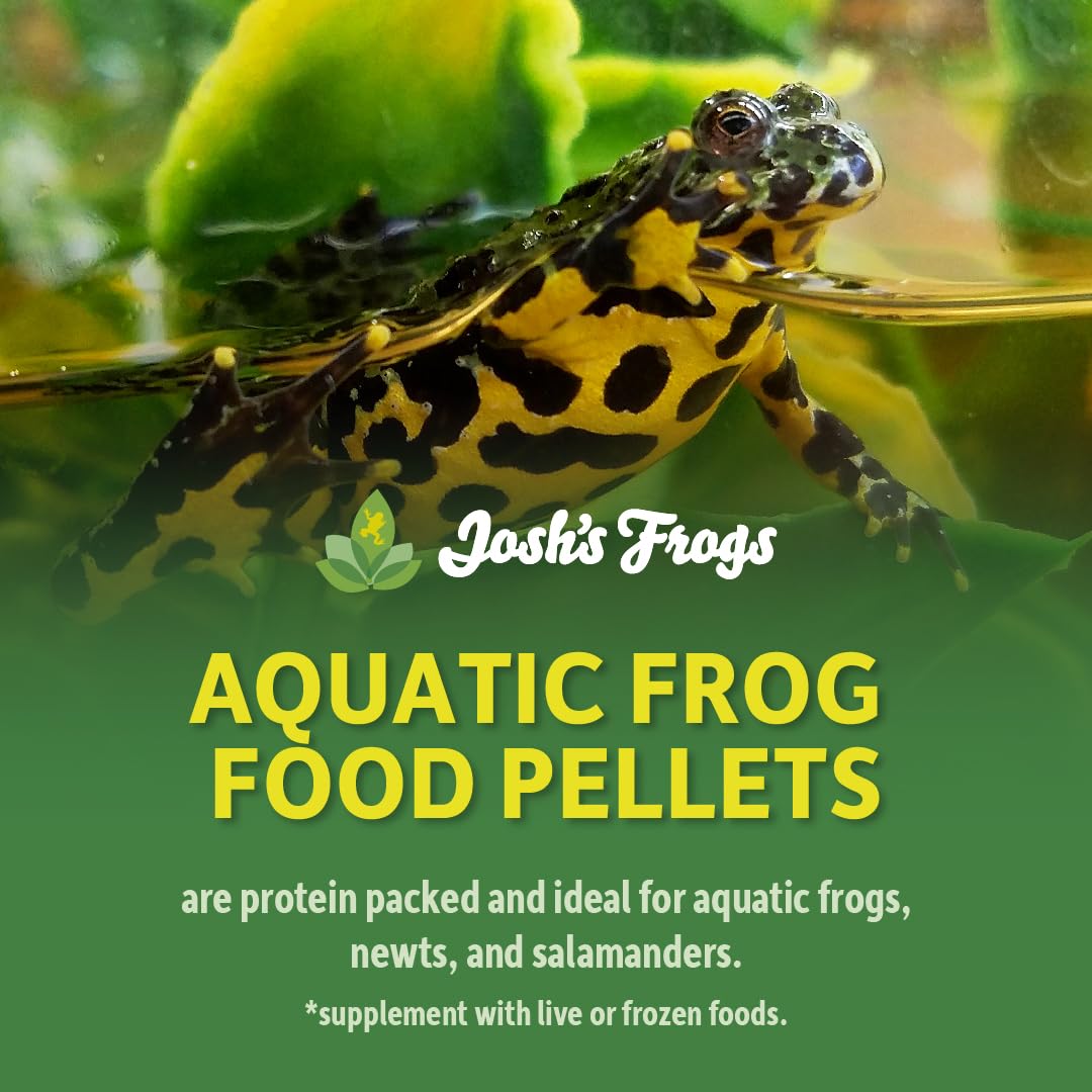 Josh's Frogs pellets con proteínas animales para anfibios carnívoros