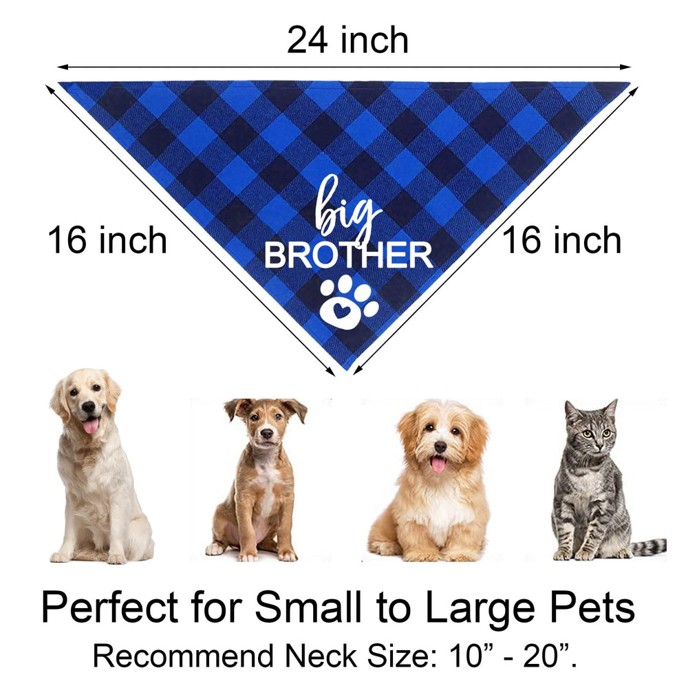 Bandana JOTFA con ajuste flexible para perros de diferentes tamaños.