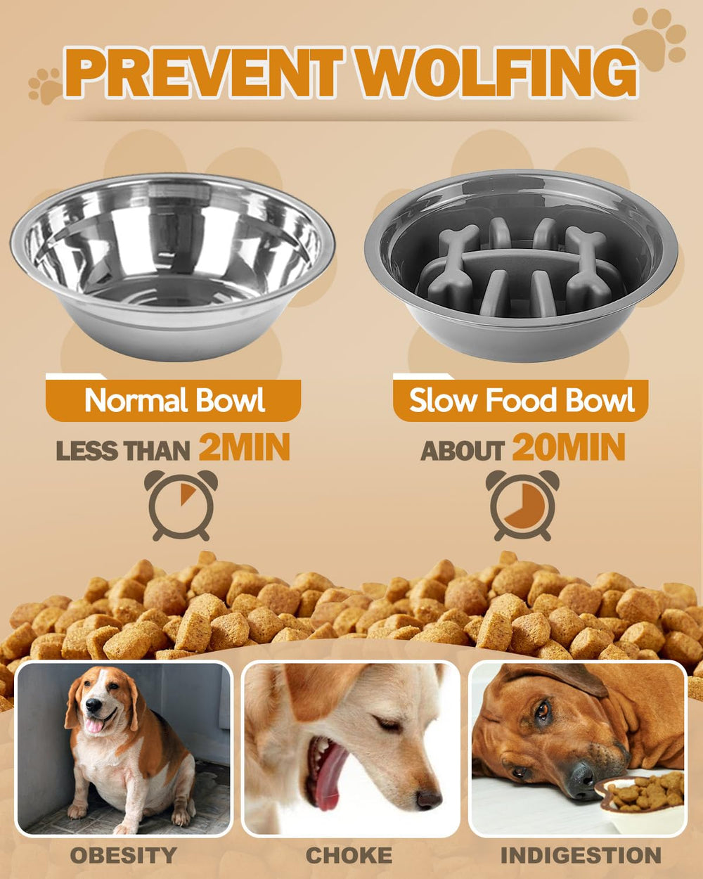 Ajustes de 5 alturas Jovrun, ideal para perros en crecimiento.