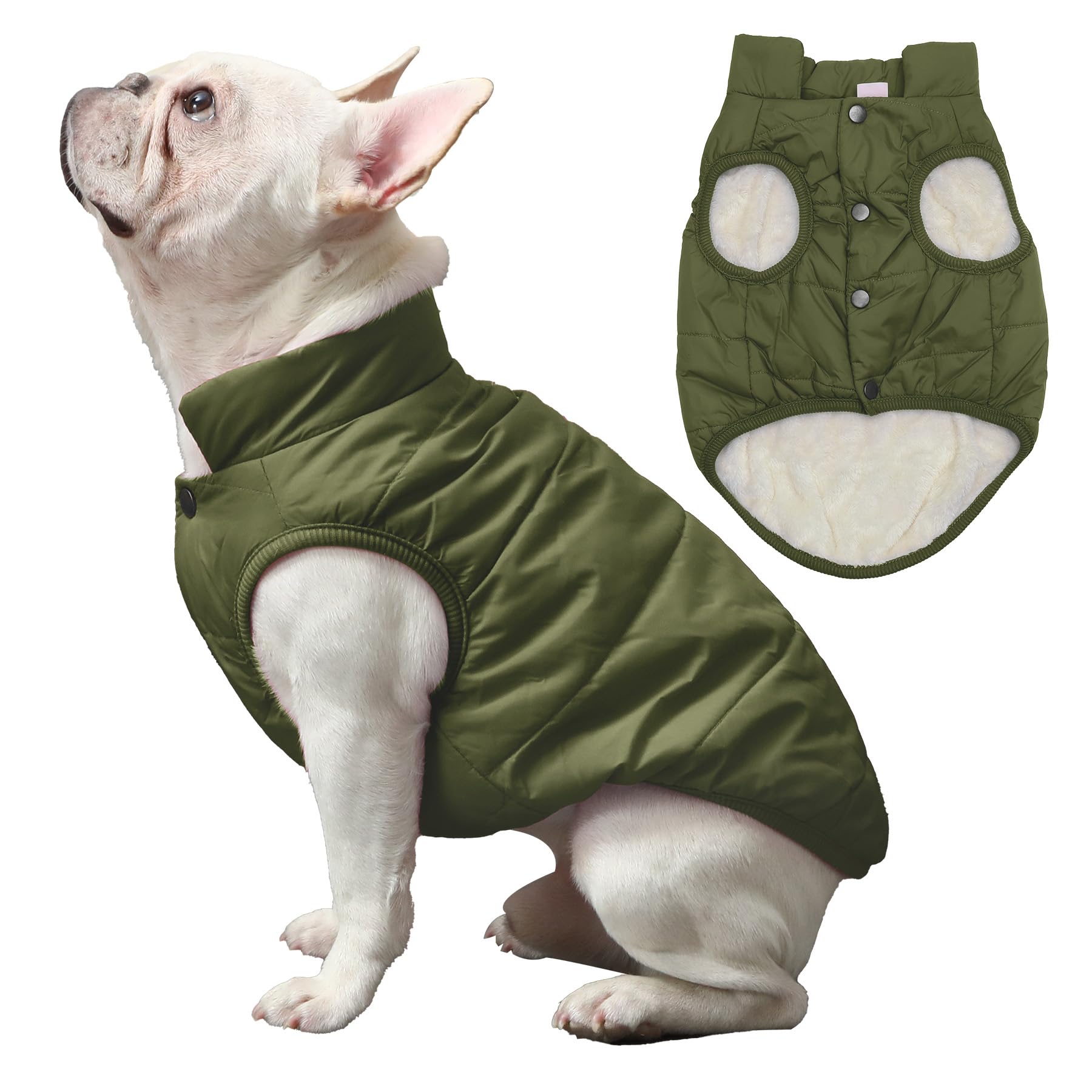 JoyDaog chaqueta con cierre metálico fácil de colocar para uso diario.