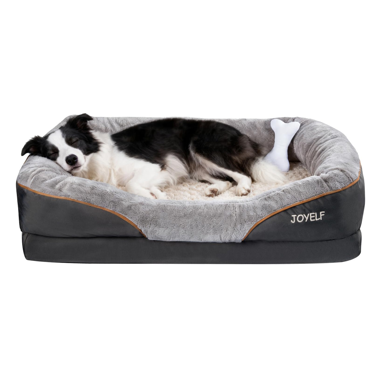 Cama JOYELF con base de espuma de memoria para soporte cómodo.