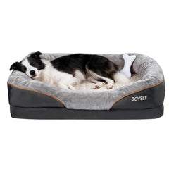 Cama JOYELF con base de espuma de memoria para soporte cómodo.