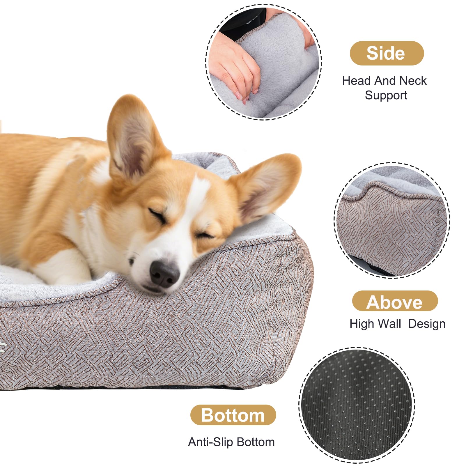 JOYELF, cama rectangular que invita a dormir plácidamente.
