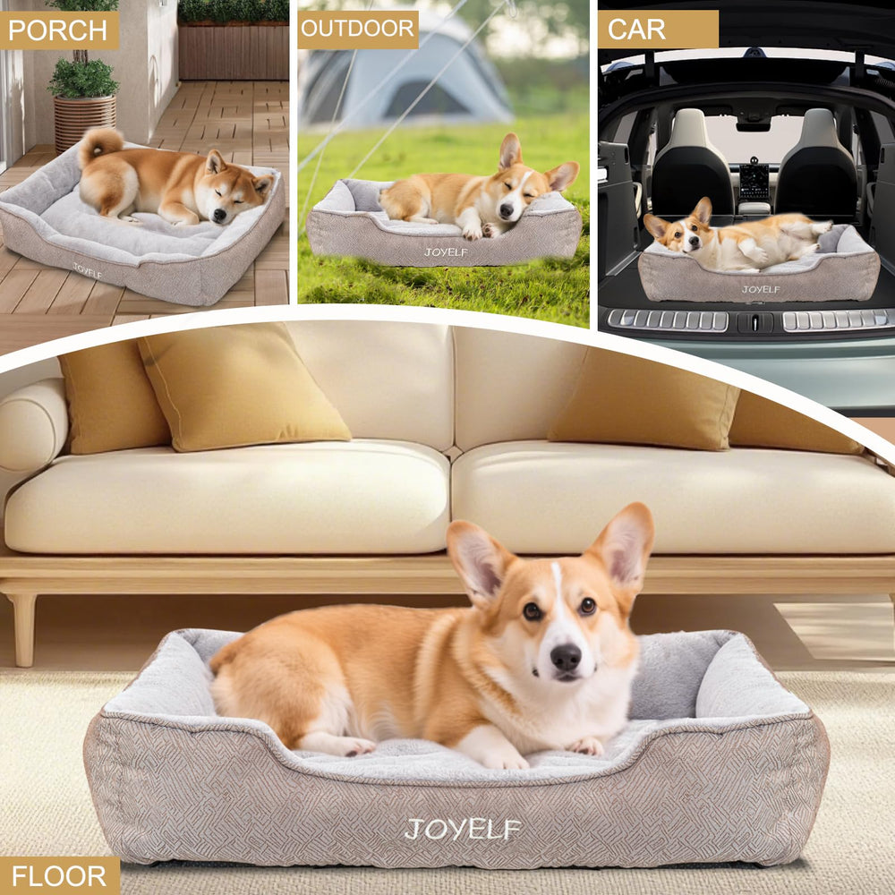 JOYELF cama que se expande tras desempaque para relleno confortable.