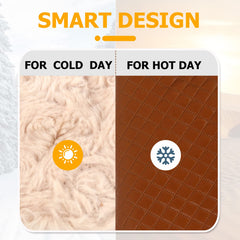 JOYELF, exterior-cuero-artificial-impermeable, mantiene la hamaca limpia y fresca.