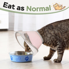 Cono Joypig de malla impermeable para gato, ventilación y protección.