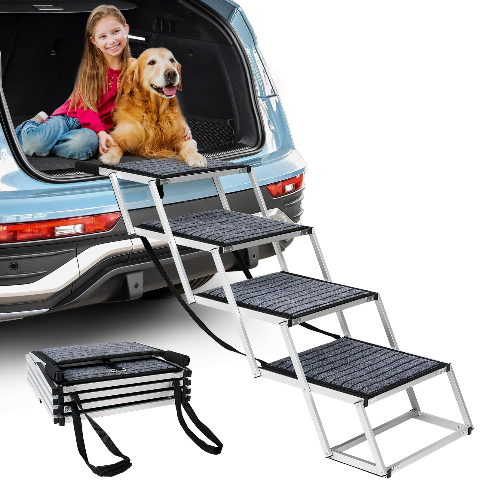 Joyrally almacenamiento compacto, cabe en maletero para transporte.