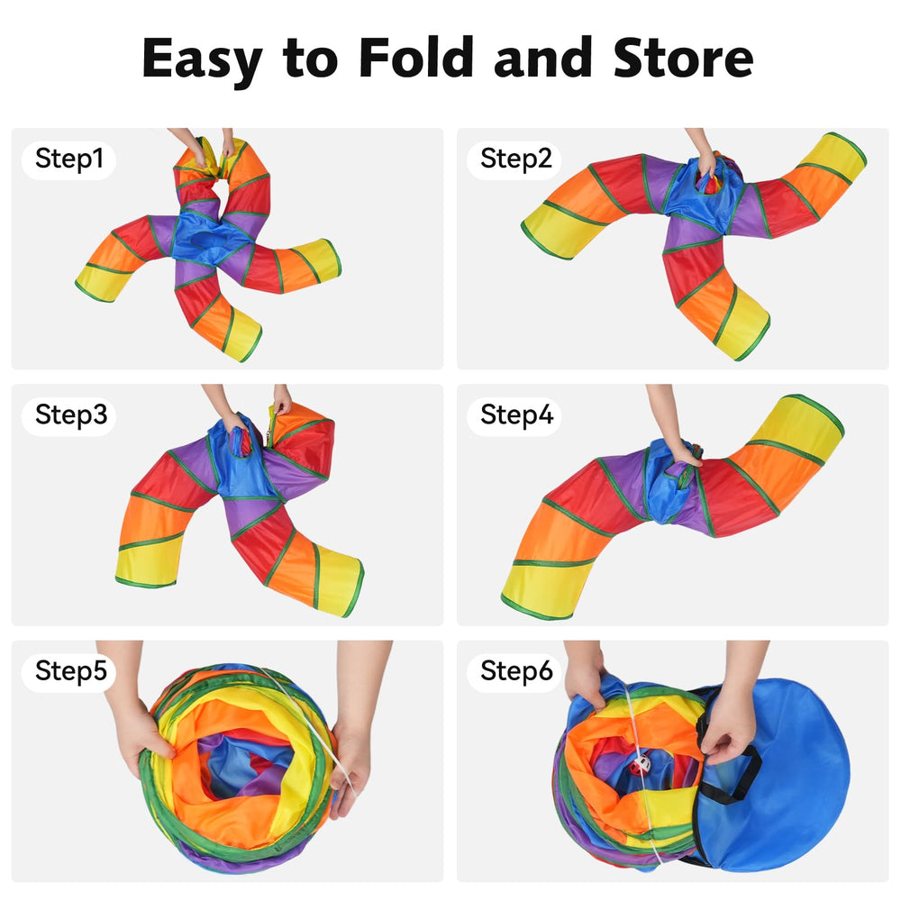 Joytale tuneles gatos, techo con ventanilla para acecho