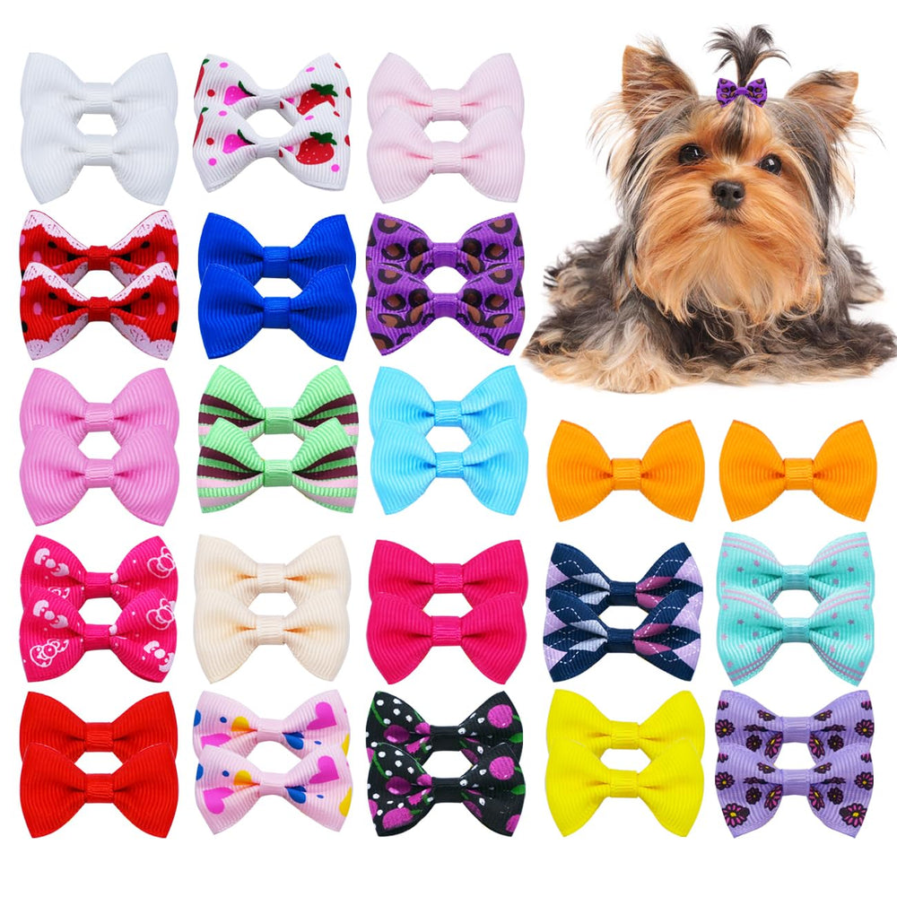 JUCCPUL moño para pelo de perro de 1,5 pulgadas, ideal para looks diarios