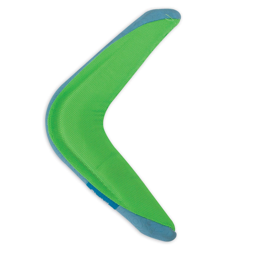 Juguete Chuckit! anfibio para perros, ideal para lanzar y buscar al aire libre.