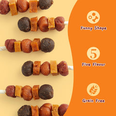 Jungle Calling Kabob beef image featuring savory protein snack