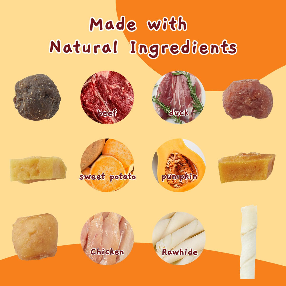 Jungle Calling Kabob pumpkin image promoting balanced nutrition for dogs