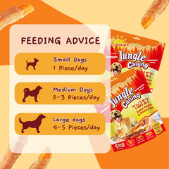Jungle Calling: pollo sin piel envuelto en camote, snack sin aditivos