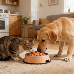 Jungle Calling, proteína alta en snack para perros y gatos, nutrición sabrosa.