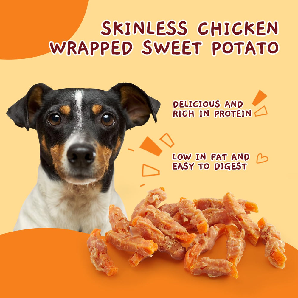 Jungle Calling saveur-poulet-patate-douce: saveur équilibrée appréciée par les chiens.