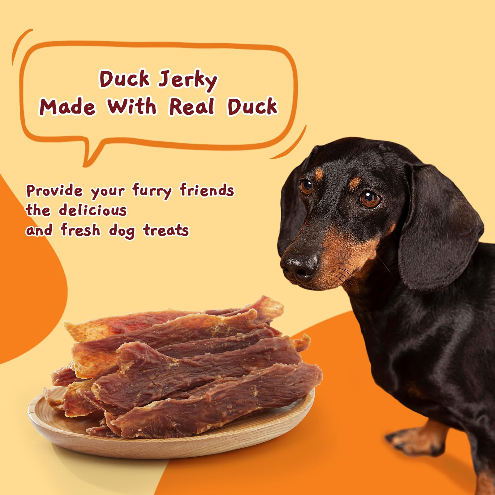 Ingrédients premium Jungle Calling – poitrine entière de canard et cuisson douce.