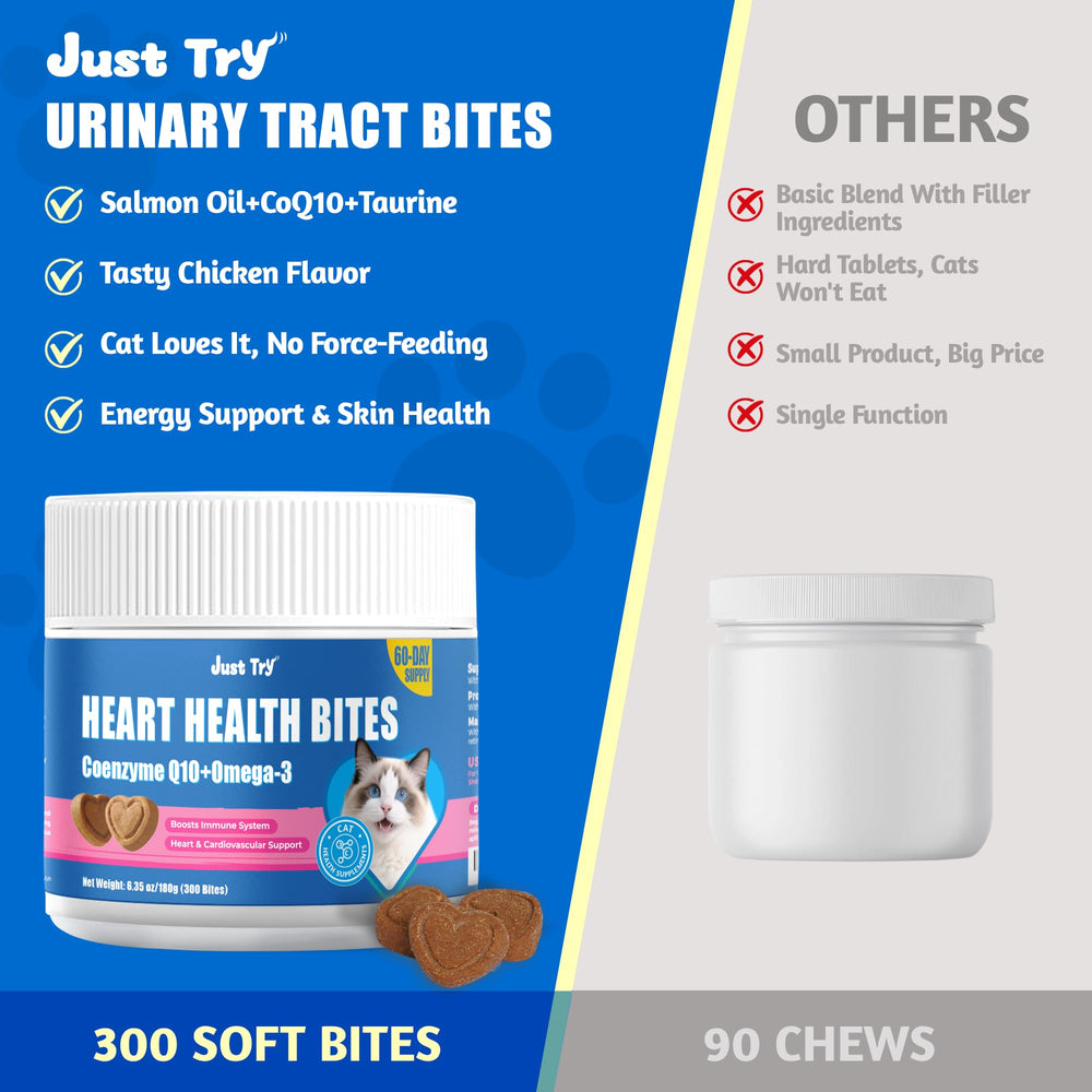 Just Try aceite-salmon-omega3-gato: piel y pelaje más saludables.