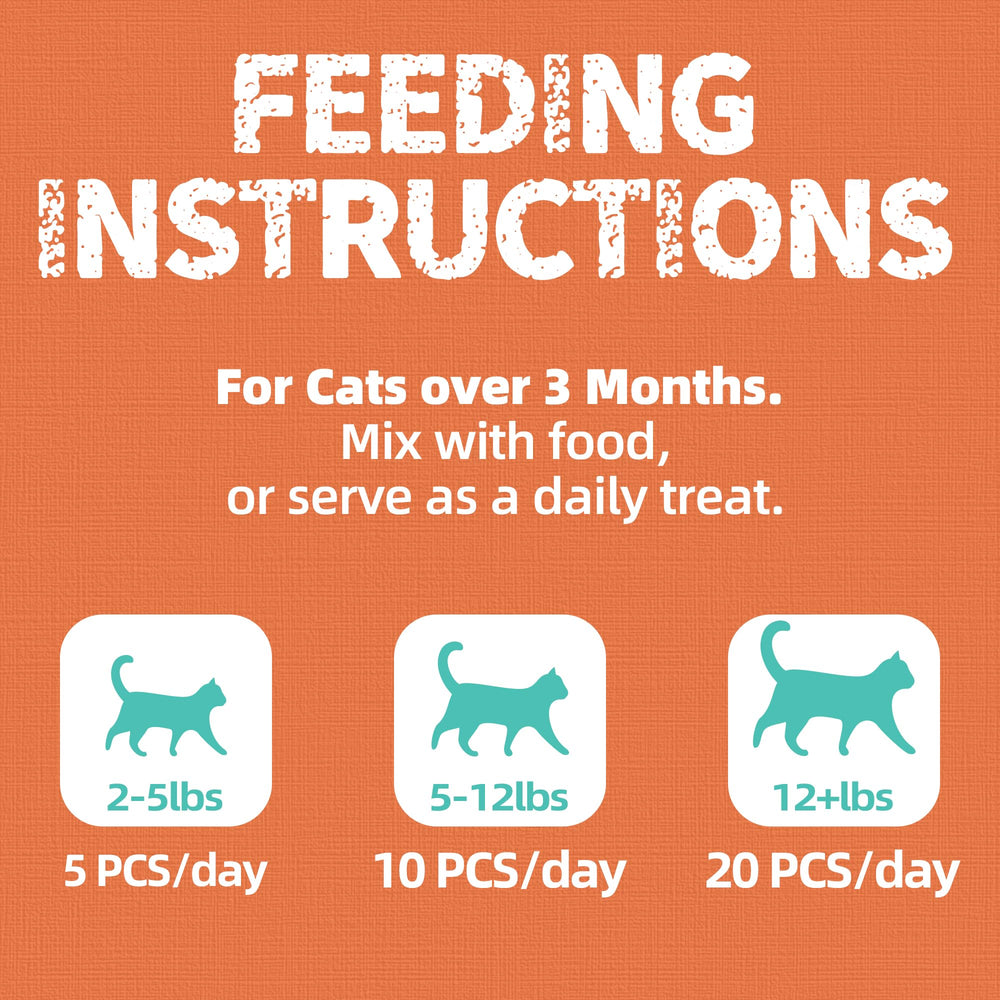 Just Try Premios Colágeno para Gatos, snack bajo en calorías