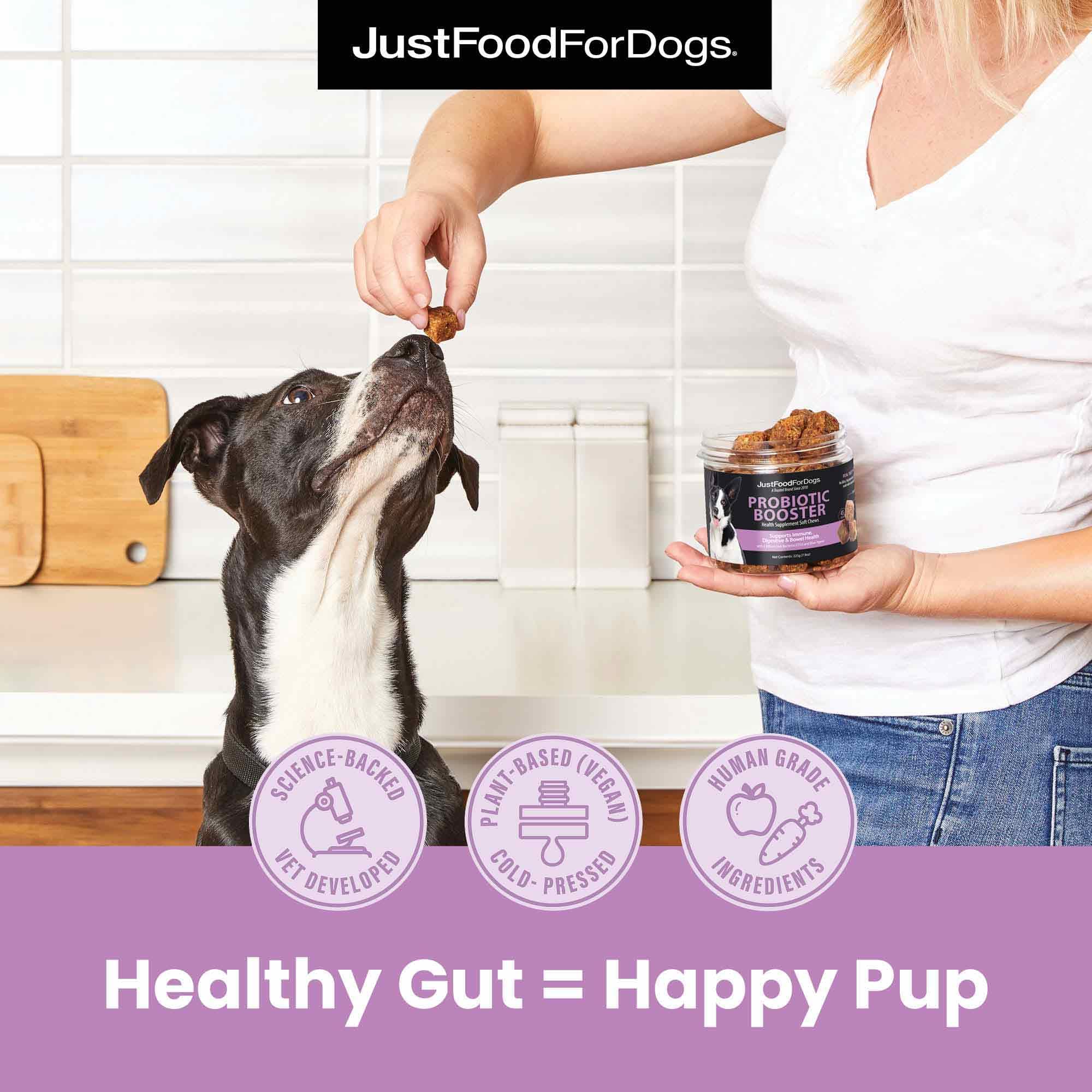 JustFoodForDogs aceite algas omega3 para piel y articulaciones