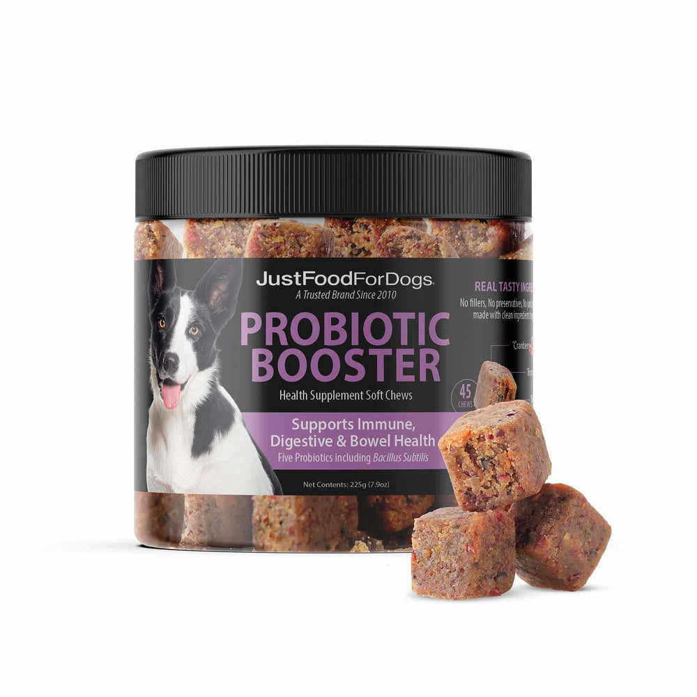 JustFoodForDogs articulaciones-perro masticables para movilidad articular