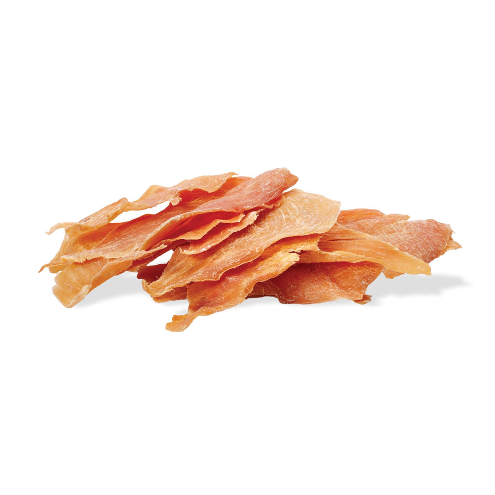 JustFoodForDogs: cocina abierta preparando pollo para snacks
