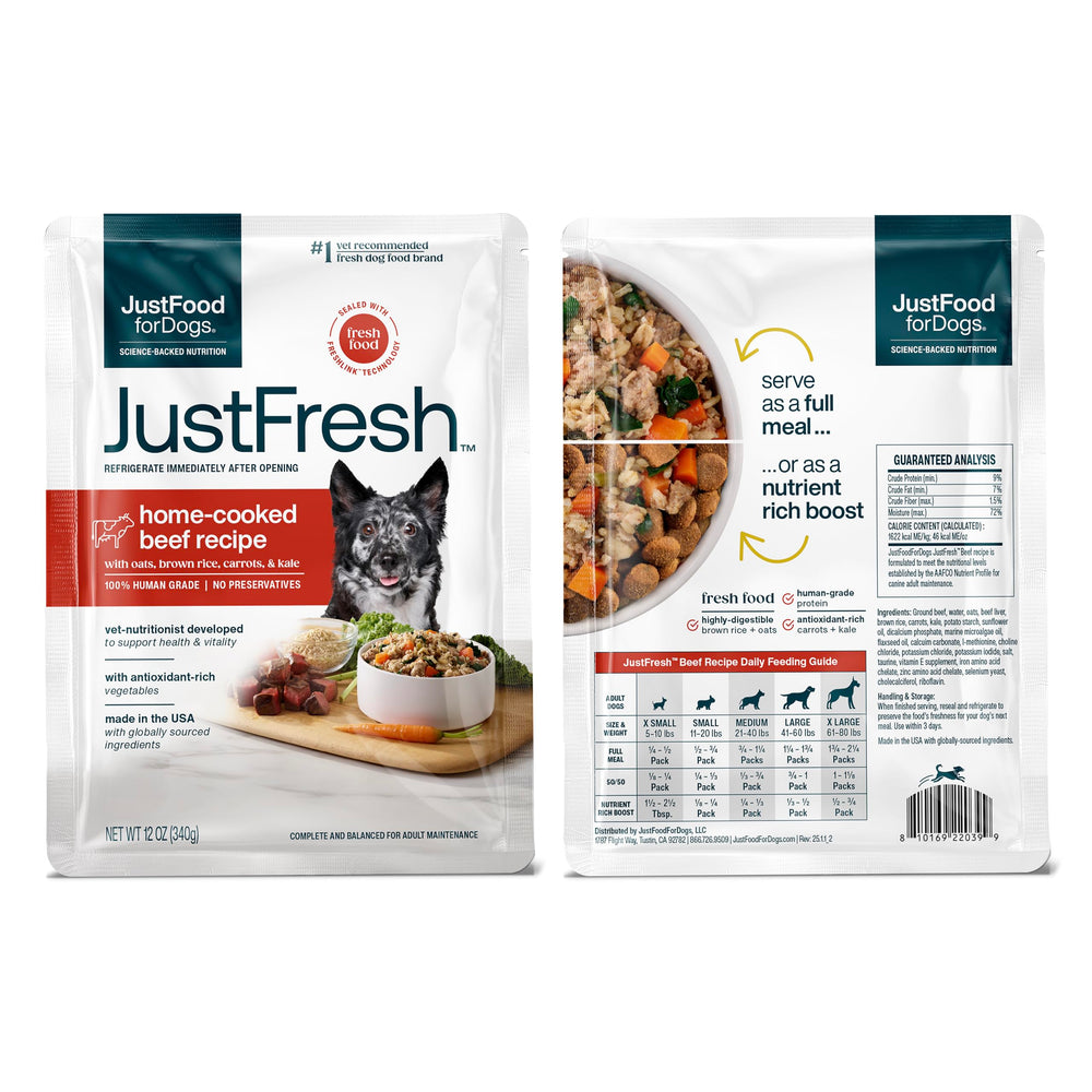 JustFresh servido en tazón realza la experiencia de comer fresco