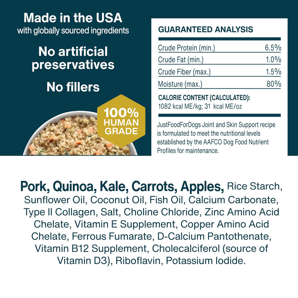 JustFoodForDogs Pantry Fresh pack de 12 envases de 12,5 oz