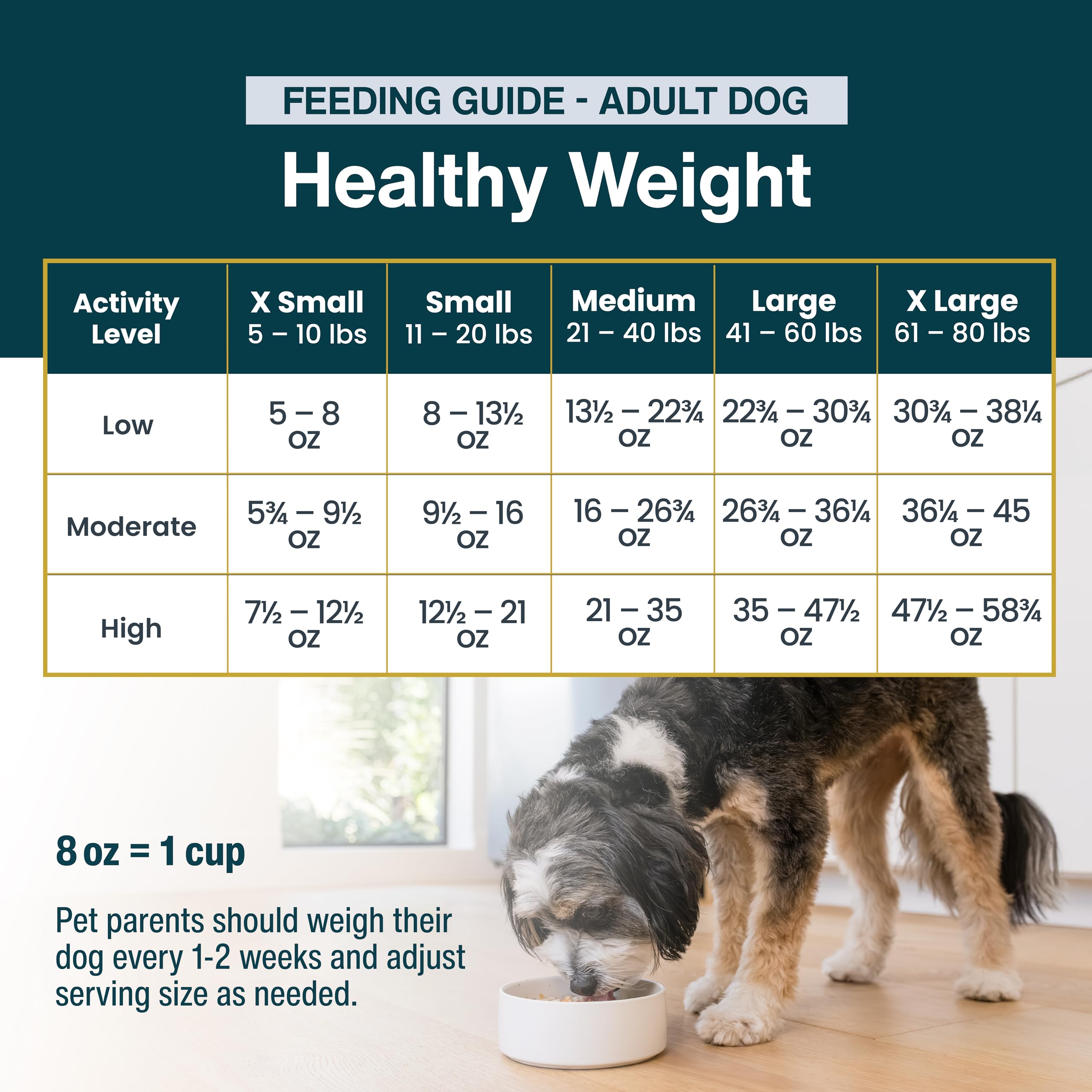 JustFoodForDogs uso descongelado: descongelar y servir con facilidad.