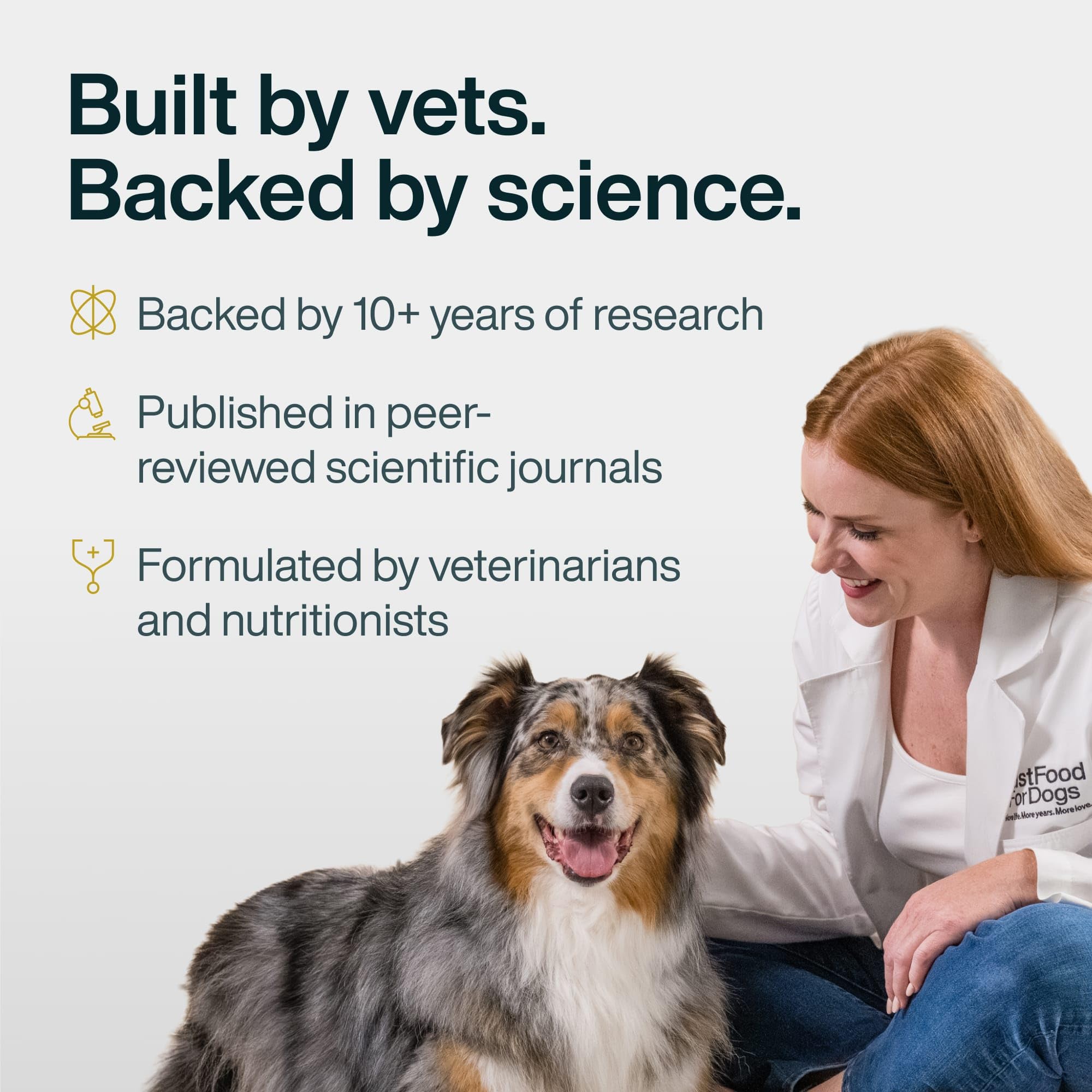 JustFoodForDogs Vet RX formulación dirigida para necesidades específicas de salud canina