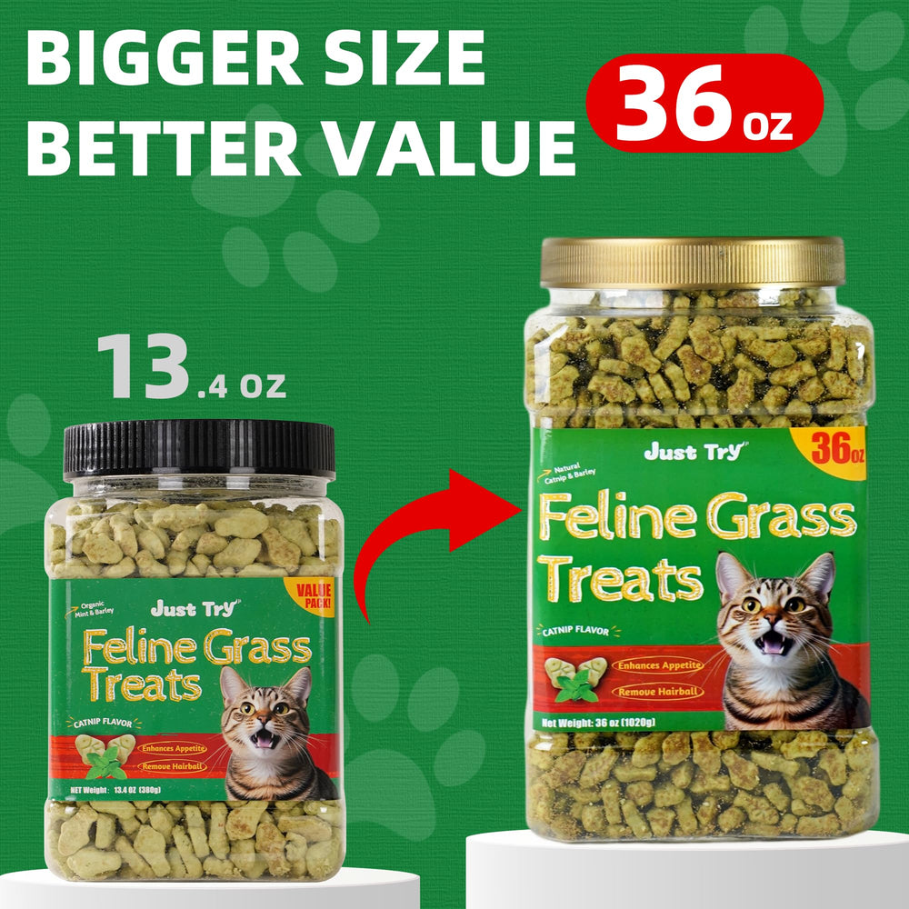 Just Try tratamiento contra bolas de pelo para gatos, digestión suave