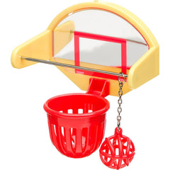 JW Birdie baloncesto-juguete-pajaro: ideal para entretenimiento seguro y desarrollo de aves.