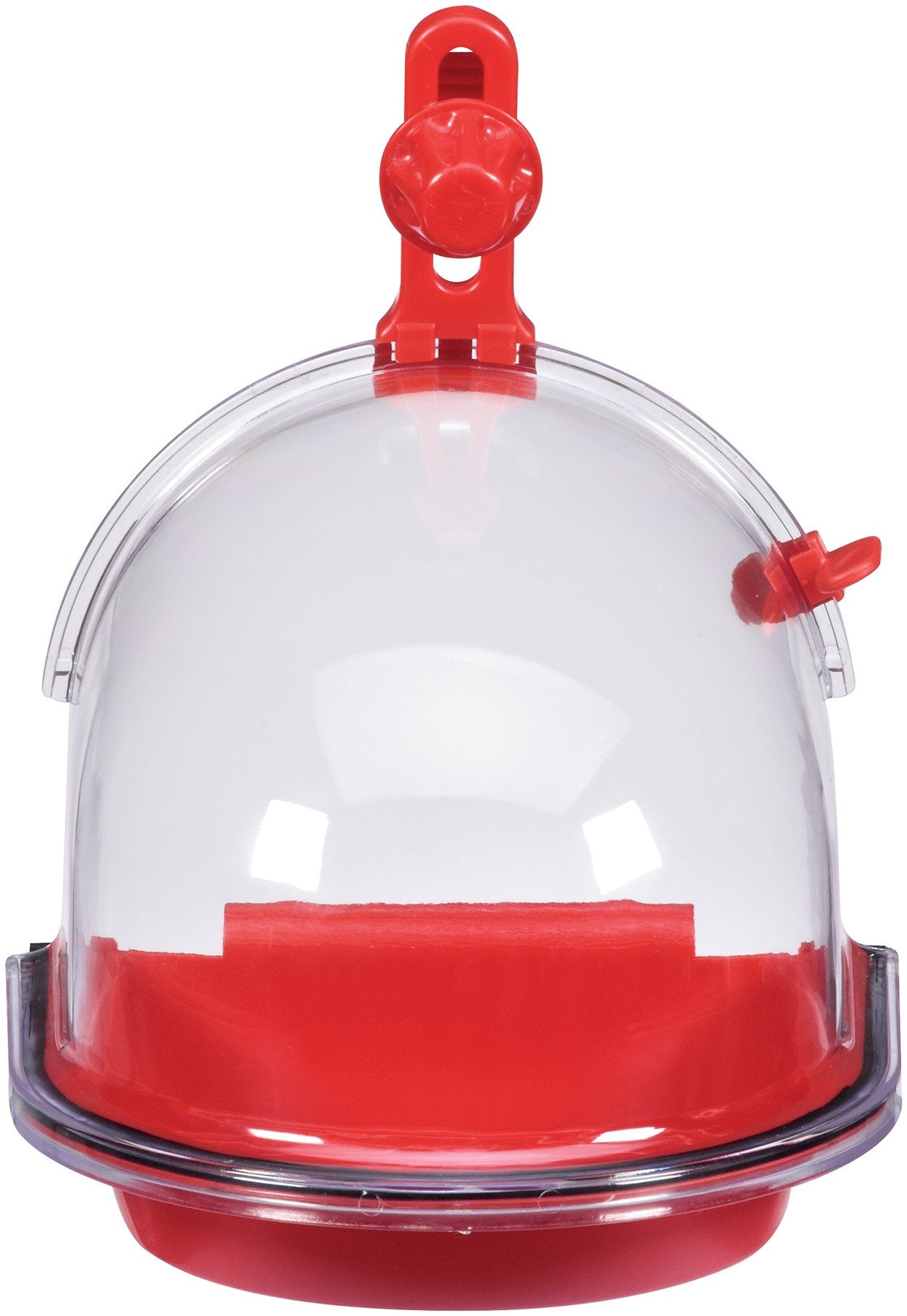JW Insight Bird Bath: tapa transparente para observar el baño del ave