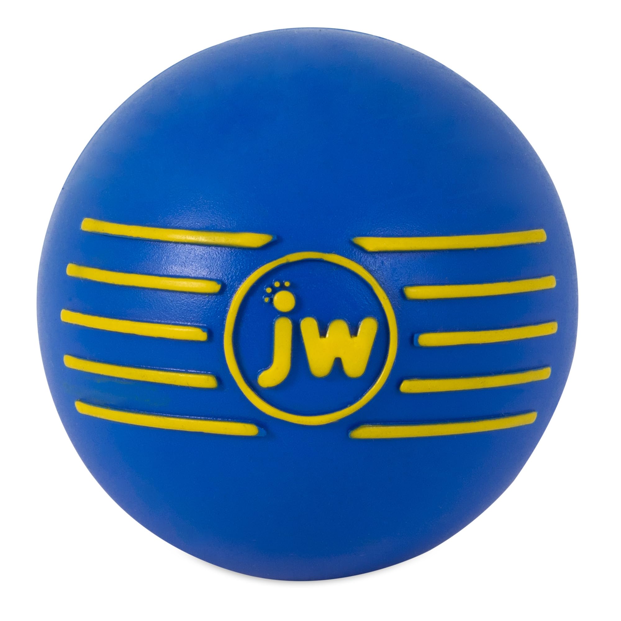 JW Pelota para juego de lanzamiento, perfecta para cachorros y perros pequeños.