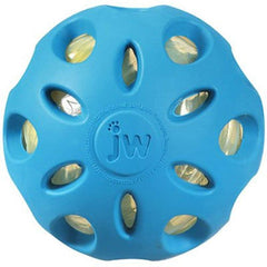 Bola JW Pet Crackle Heads con ruido crackle para mantener entretenido a tu perro.