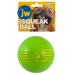Bola de goma resistente JW Pet, perfecta para morder y masticar