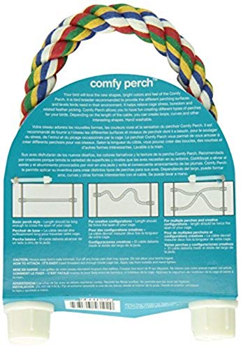 JW Pet Comfy Perch diseno ergonomico para perchado cómodo