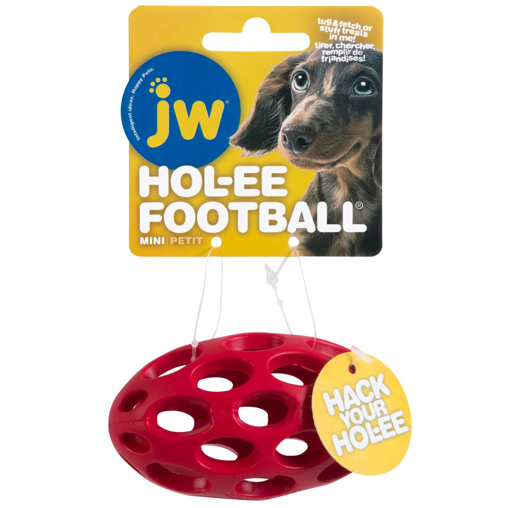 JW Pet Hol-ee Football: dispensador de golosinas para horas de diversión y entrenamiento suave