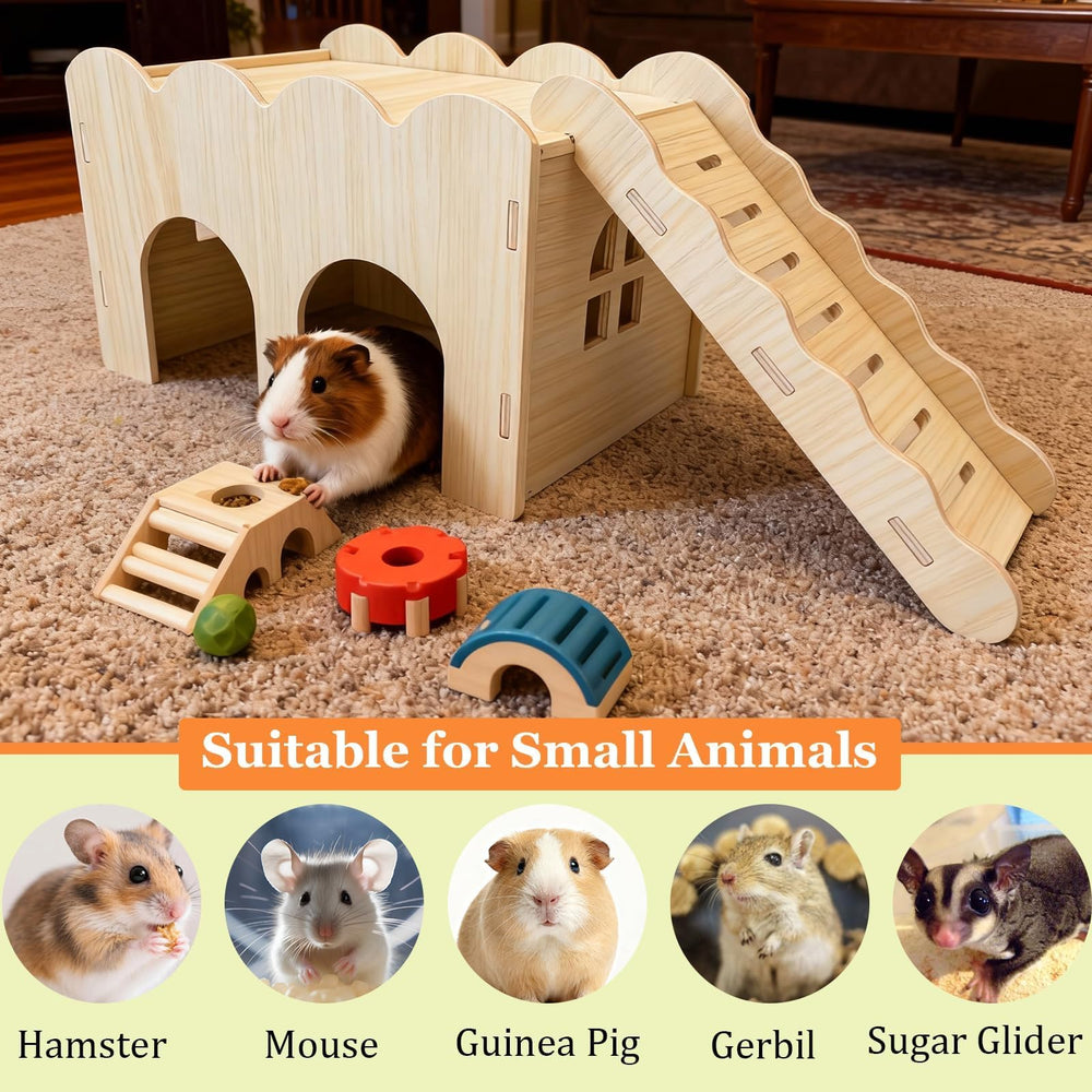 Set de accesorios para cobaya y hamster de Jwizyotr
