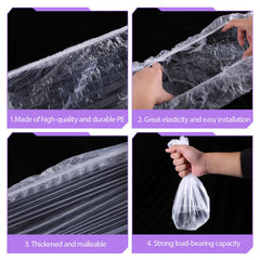 Liner impermeable rápido, evita filtraciones y manchas en el suelo.