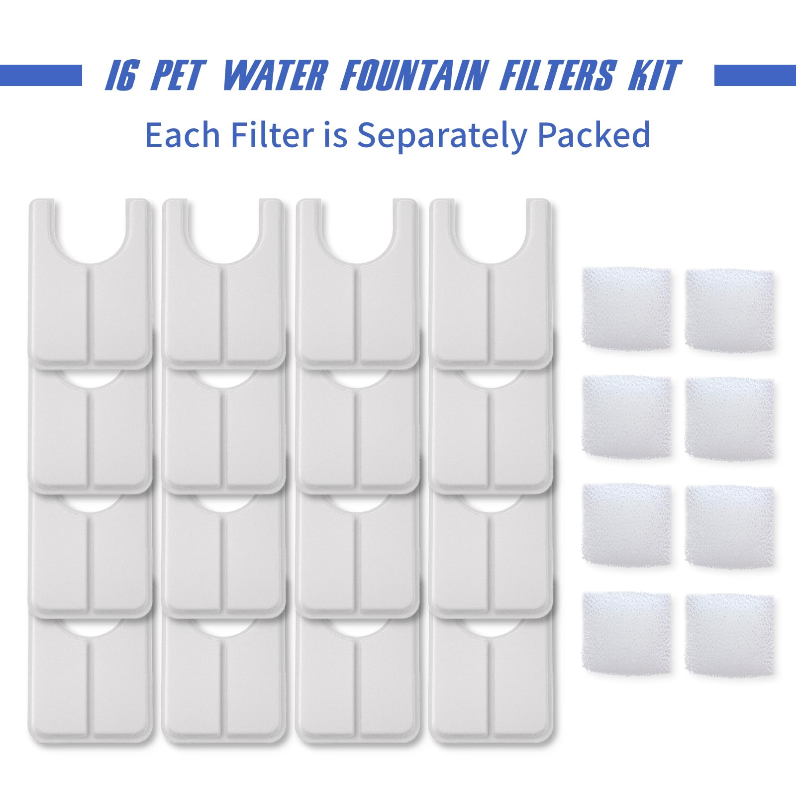 Filtro ABS sin BPA para agua segura para mascotas
