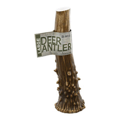 K-9 Antler Co. asta de ciervo entera grande para perros grandes.