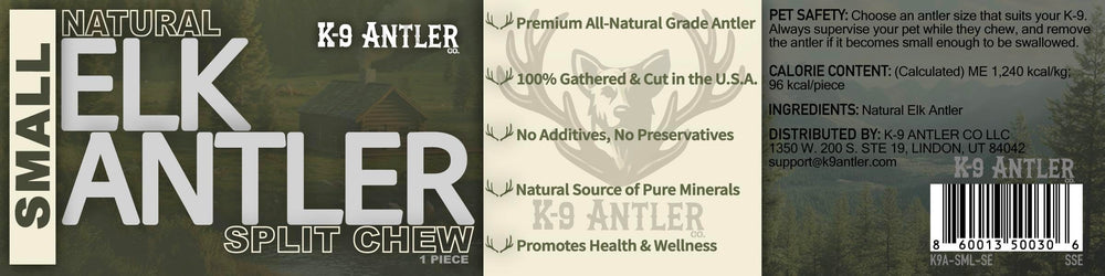 K-9 Antler Co. ideal para perros pequeños y seniors.